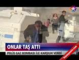 Onlar taş, polis gaz attı online video izle