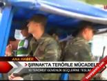 Şırnak'ta terörle mücadele