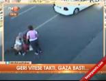Geri vitese takti, gaza bastı..