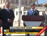 Davutoğlu'nun Yemen temasları