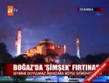 Boğaz'da 'şimşek' fırtınası online video izle