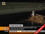 trakya - Trakya'da sel Videosu