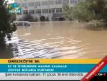 Çerkezköy'de sel