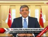 Liderlerin Kurban Bayramı mesajı online video izle