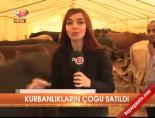 Kurbanlıkların çoğu satıldı
