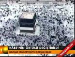 Kabe'nin örtüsü feğiştirildi