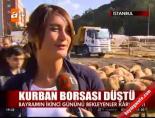 kurban pazari - Kurban borsası düştü Videosu