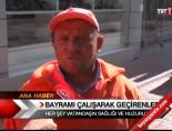kurban bayrami - Bayramı çalışarak geçirenler Videosu