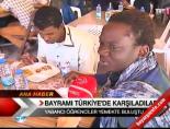 kurban bayrami - Bayramı Türkiye'de karşıladılar Videosu