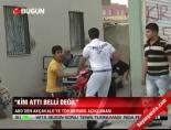 ''Kim attı belli değil''