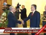 cumhuriyet bayrami - Komutanlar Köşk'e eşli gidecek Videosu