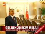 Liderlerden 29 Ekim mesajı online video izle