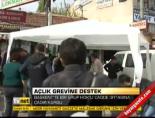 Açlık grevine destek