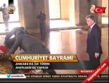 Ankara'daki ilk tören Anıtkabir'de yapıldı