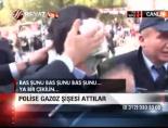 Göstericilerin Attığı Gazoz Şişesi Polisi Yüzünden Yaraladı