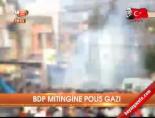 BDP mitingine polis gazı