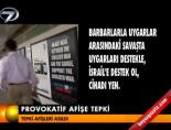 Provokatif afişe tepki