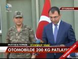 Otomobilde 200 Kg Patlayıcı