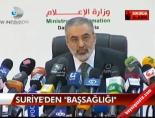 Suriye'den 'Başsağlığı'