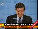 guvenlik konseyi - Güvenlik konseyi Suriye'yi kınadı Videosu