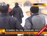 İstanbul'da suç oranları düştü