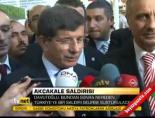 ahmet davutoglu - Akçakale saldırısı Videosu