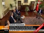 ahmet davutoglu - Suriye tezkeresi Videosu