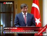 ahmet davutoglu - Saldırı nereden gelirse susturulacak Videosu