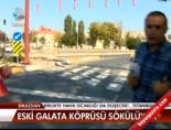 Eski Galata Köprüsü Sökülüyor
