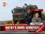 Hatay'a 'obüs' sevkiyatı