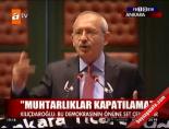Kılıçdaroğlu muhtarlarla buluştu