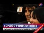 Çöplüğü Protesto Ettiler