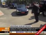 Erdoğan Kur'an Okudu