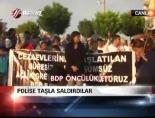Polise Taşla Saldırdılar