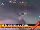 Öğrenci yurduna molotof