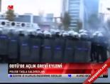 odtu - ODTÜ'de açlık grevi eylemi Videosu