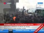 İstanbul'da Adliye Önünde Kavga