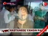 Hastanede Yangın 