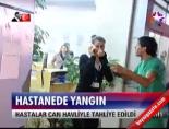Hastanede Yandı