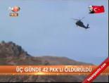 Üç günde 42 PKK'lı öldürüldü online video izle