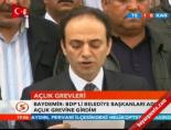 osman baydemir - Baydemir 'BDP'li belediye başkanları adına açlık grevine girdim' Videosu