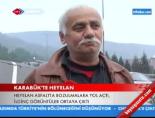 Karabük'te Heyelan
