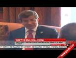 ahmet davutoglu - ''Koalisyon tek meşru temsilci'' Videosu