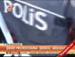 kadina siddet - Şiddet protestosuna şiddetli müdahale Videosu