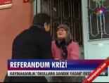 mustafa sarigul - Referandum krizi çadırla çözüldü Videosu