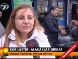 kis lastigi - Kar lastiği alacaklar dikkat Videosu