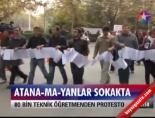 80 Bin Teknik Öğretmenden Protesto