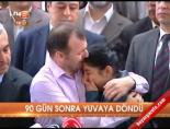 turk gazeteci - 90 gün sonra yuvaya döndü Videosu