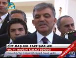 Gül ve Erdoğan başbaşa görüştü online video izle