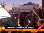 askeri ucak - Yemen'de askeri uçak düştü Videosu